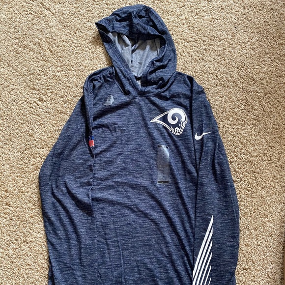 nfl sideline scrimmage long sleeve hoodie